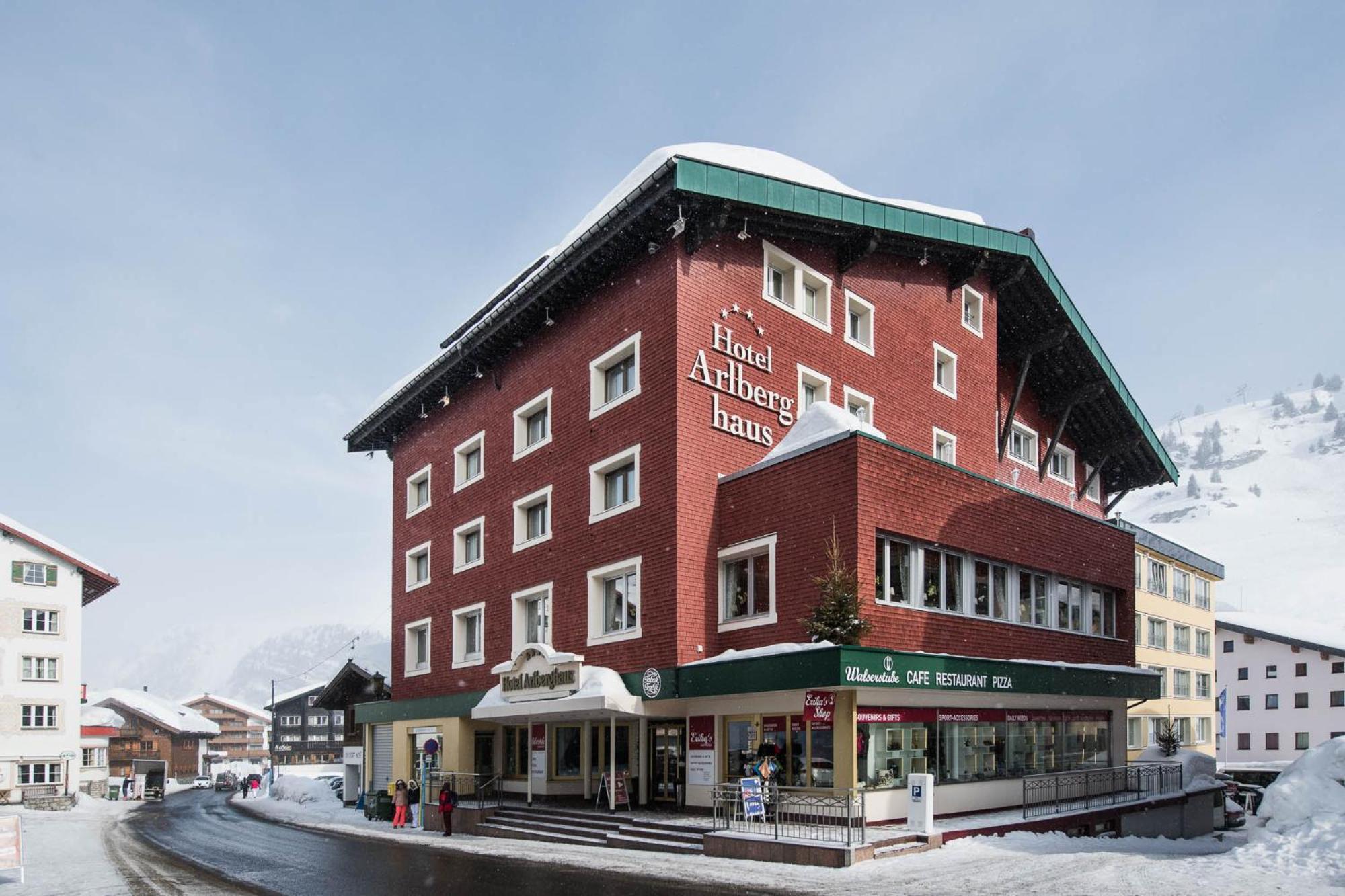 Arlberghaus Hotell Zürs Eksteriør bilde